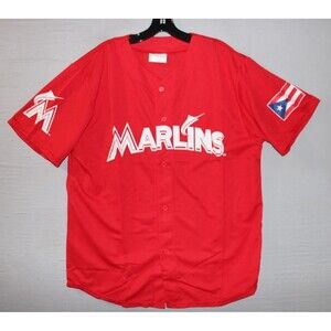 Miami Marlins Puerto Rico Heritage Jersey Day New In Bag Stadium Giveaway XL WBC